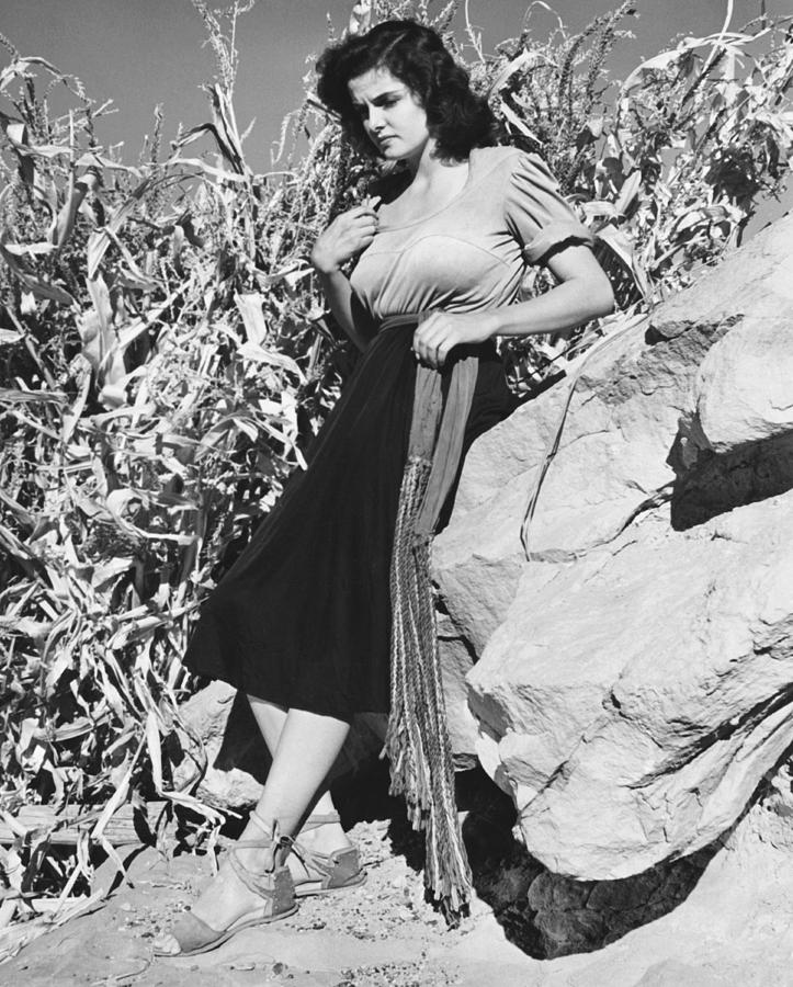 Actress Jane Russell Photograph by Bruce Bailey