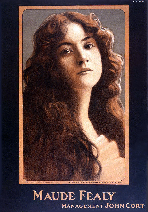 Actress Maude Fealy Painting by Gary Bodnar