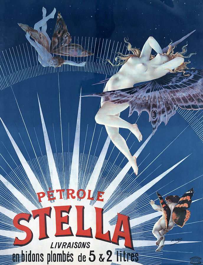 Ad Petrole Stella, 1897 Painting by Granger