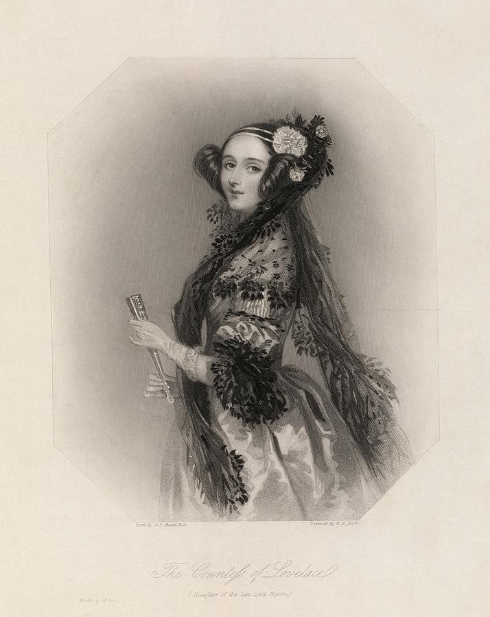 Ada Countess Of Lovelace Photograph by Science Photo Library - Pixels