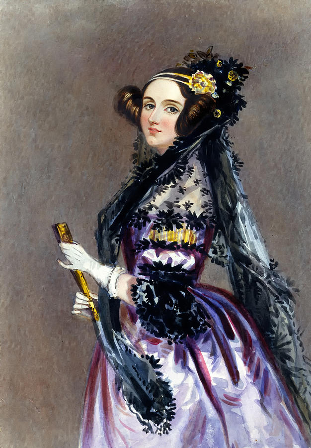 Ada Lovelace Painting by Mountain Dreams