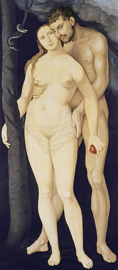 Adam and Eve Painting by Hans Baldung Grien