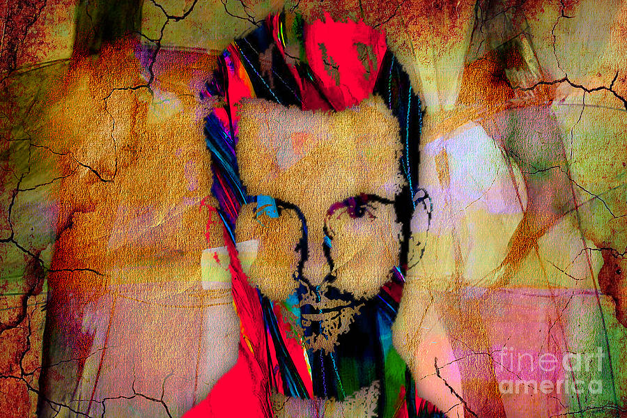 Adam Levine Maroon 5 Mixed Media by Marvin Blaine