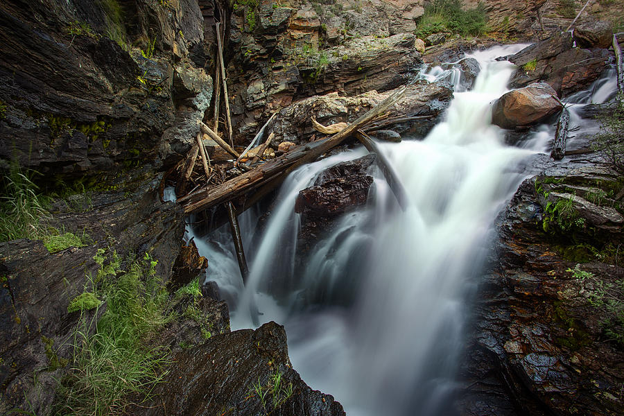 Rocky Mountain National Park Photograph - Adams Falls by Thomas Zimmerman