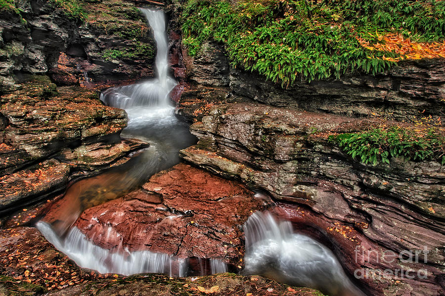 Adams Waterfall  Photograph by Susan Candelario