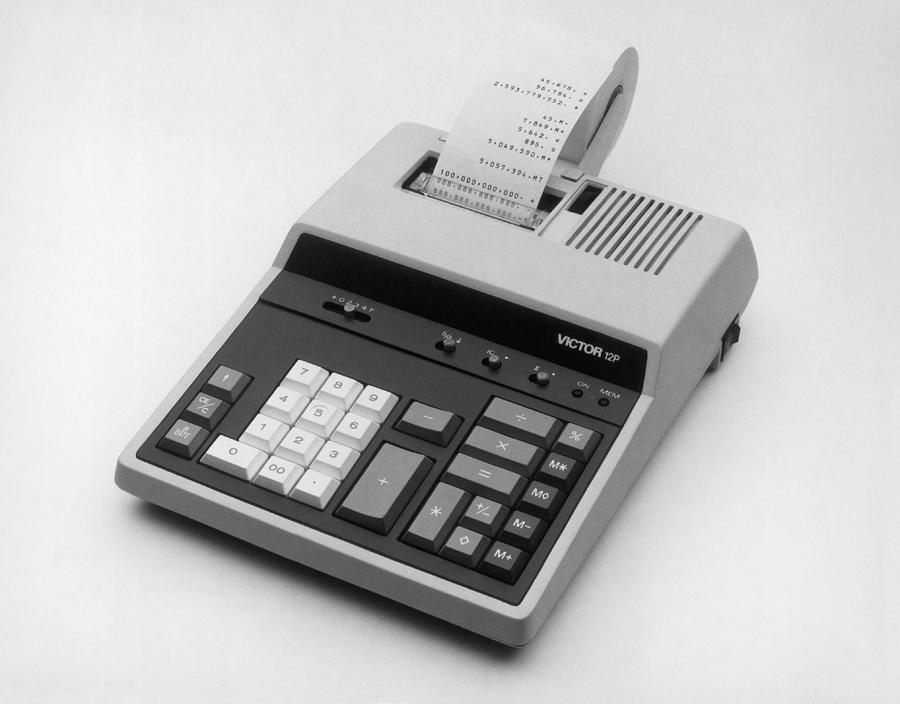 Adding Machine Photograph by Victor Business Products