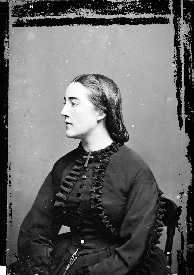 Adele Photograph - Adele Douglas (1835-1899) by Granger