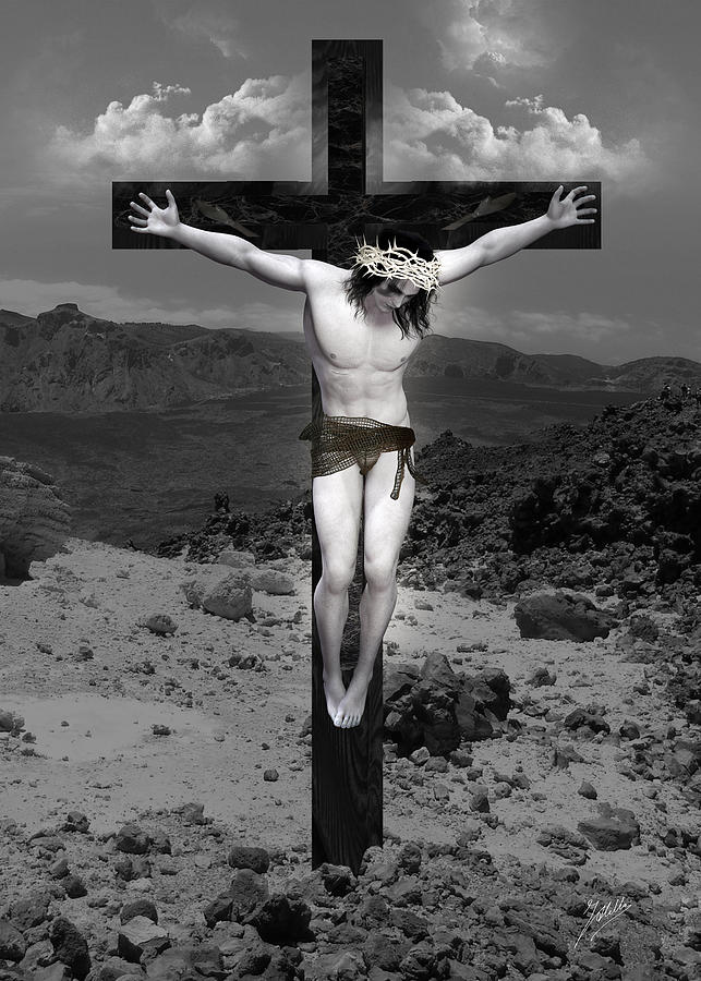 Jesus Christ Digital Art - Jesus Christ Intact by Quim Abella