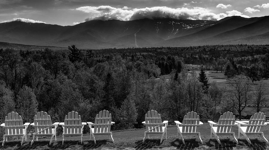 Landscape Photograph - Adirondack Chairs by Joseph Smith