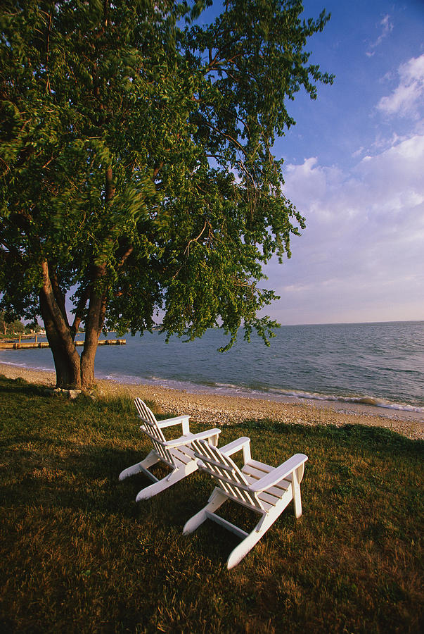 Adirondack Chairs Photograph by Panoramic Images
