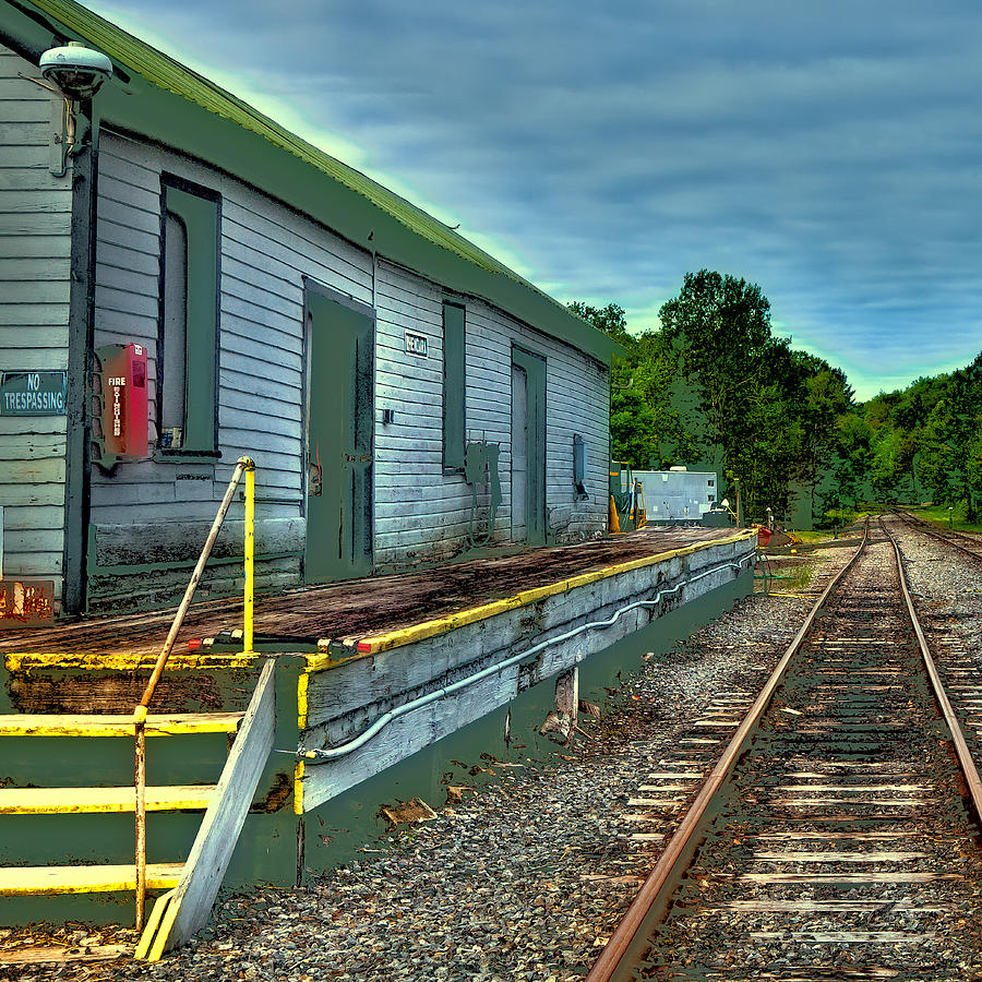 Adirondack Scenic Railroad Photograph by David Patterson