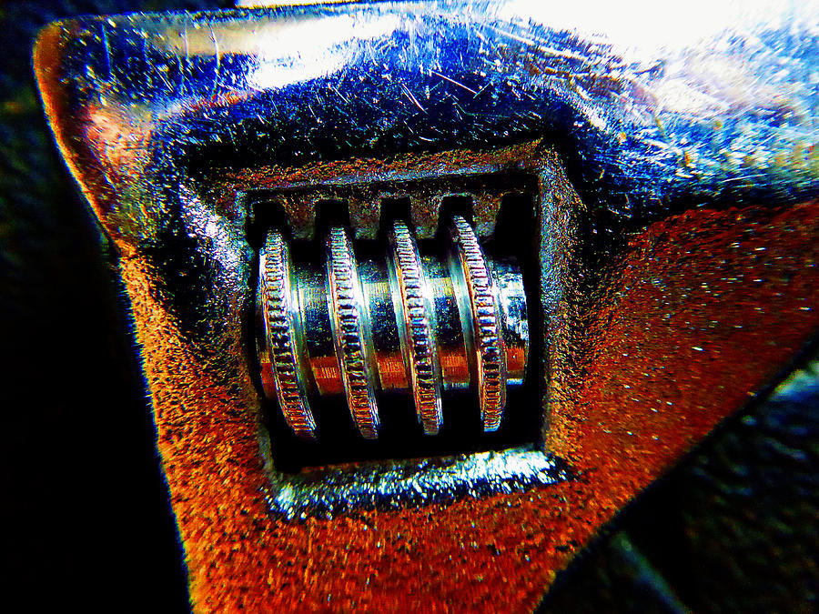 Adjustable Wrench E Photograph by Laurie Tsemak