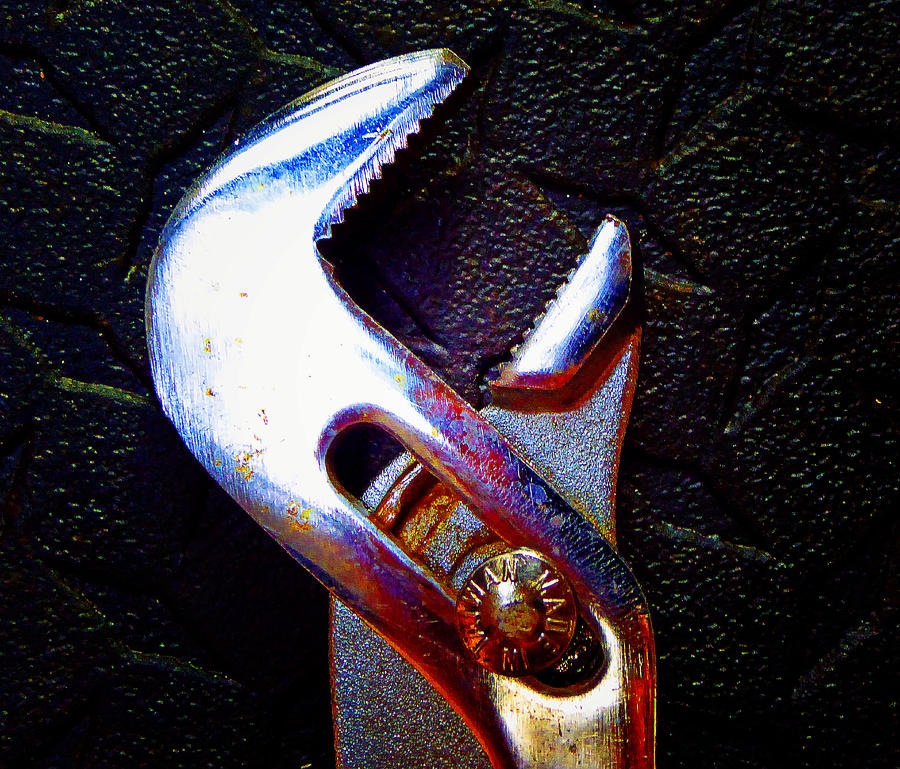 Adjustable Wrench H Photograph by Laurie Tsemak
