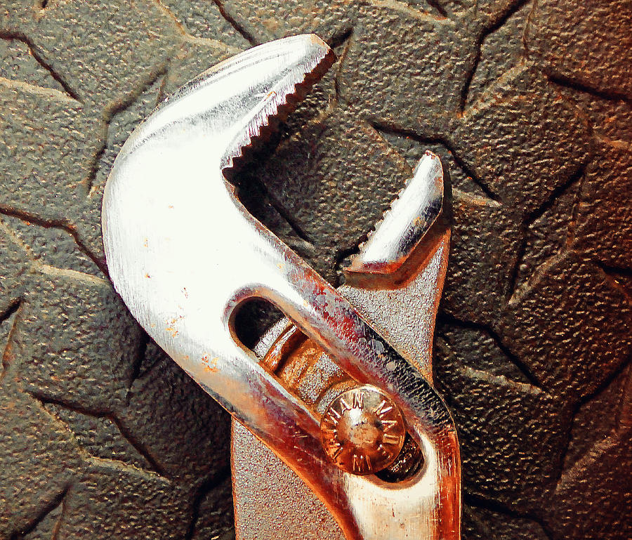 Adjustable Wrench I Photograph by Laurie Tsemak