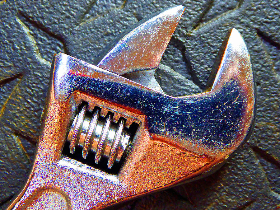 Adjustable Wrench S Photograph by Laurie Tsemak