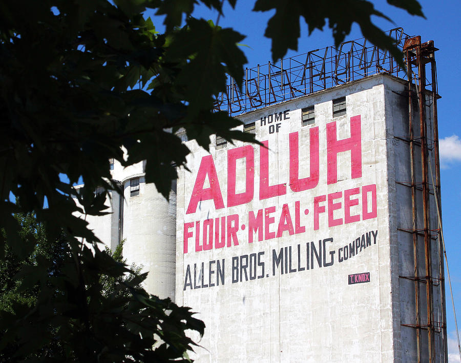 Adluh Flour Framed Photograph by Joseph C Hinson