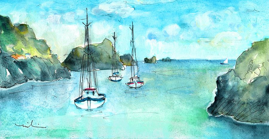 Admiralty Bay Bequia 02 Painting by Miki De Goodaboom