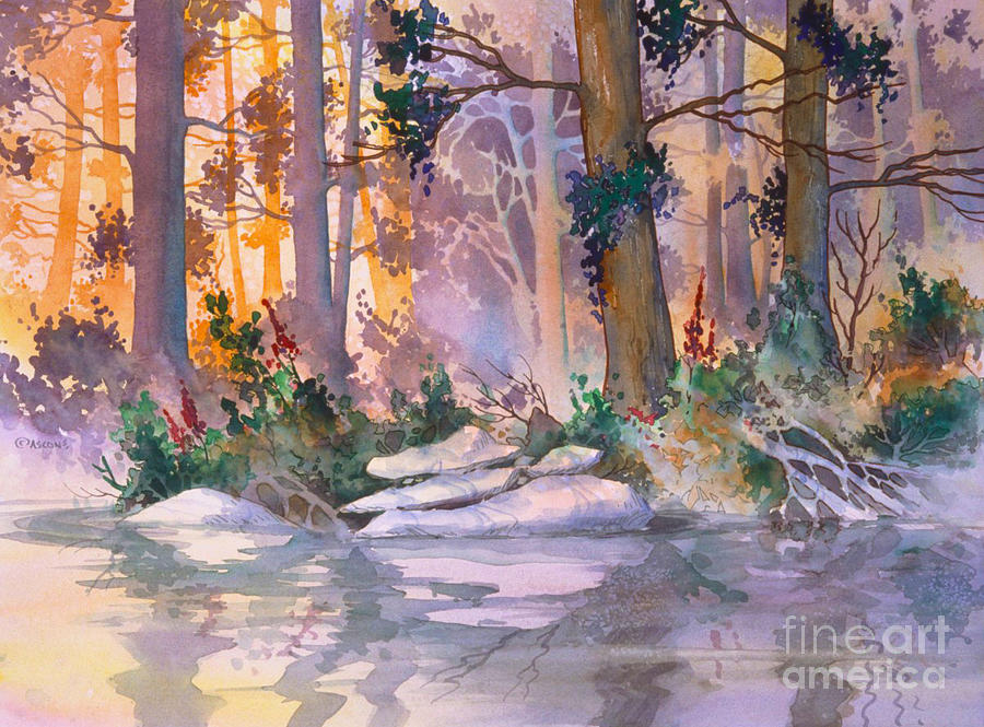 Admiralty Forest for Fran Painting by Teresa Ascone