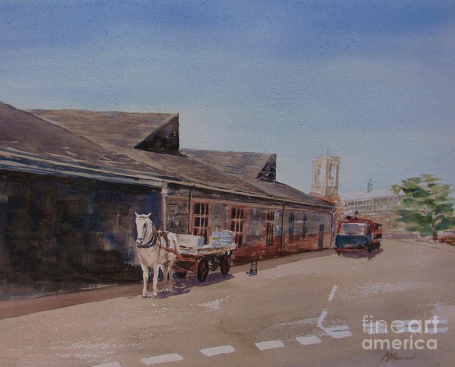 Adnams Brewery Painting by Martin Howard