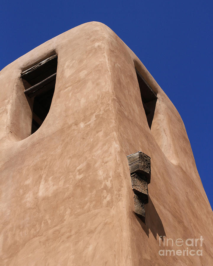Architecture Photograph - Adobe Tower by Ashley M Conger