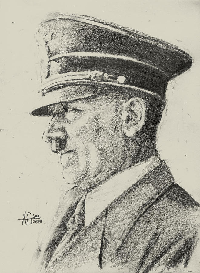 Hitler Drawing Cartoon