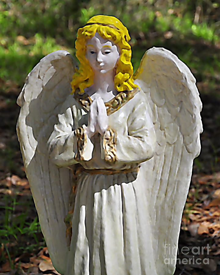 Adorable Angel Photograph by Al Powell Photography USA