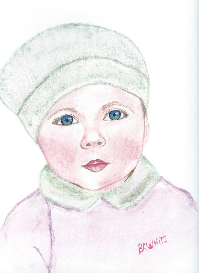 Adorable Child Painting by Brian White