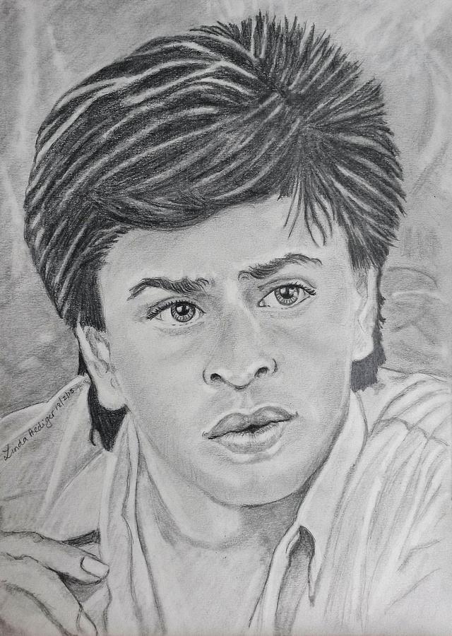 Adorable Sunil Drawing by Linda Prediger