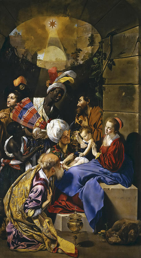 Adoration of the Magi Painting by Juan Bautista Maino