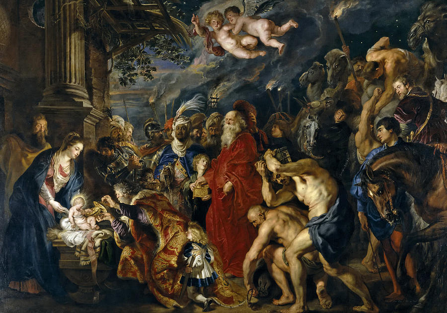 Adoration of the Magi Painting by Peter Paul Rubens