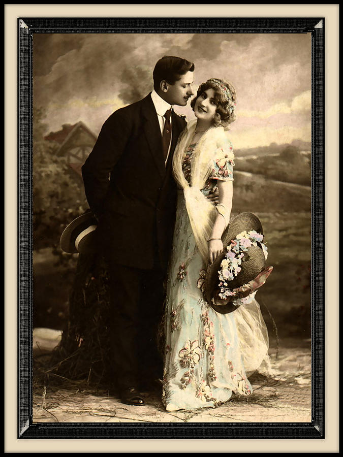 Victorian Adoring Husband Photograph by Denise Beverly