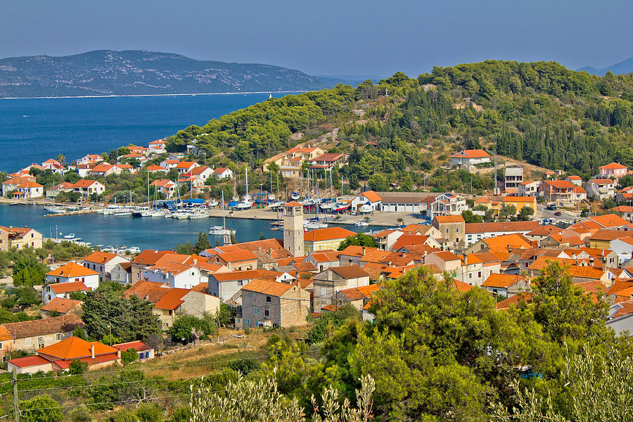Adriatic coast  Veli Iz island Photograph by Brch Photography