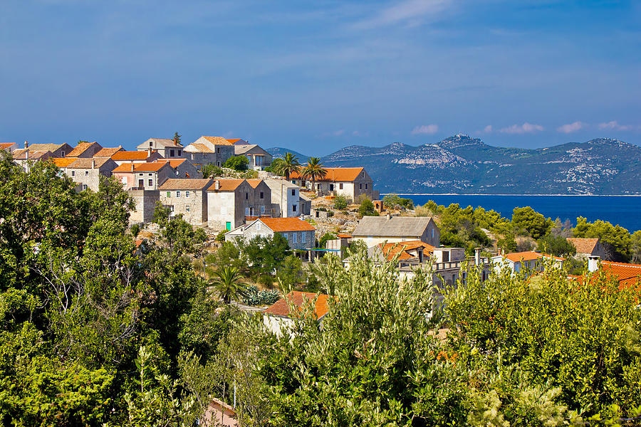 Adriatic Island of Iz village Photograph by Brch Photography