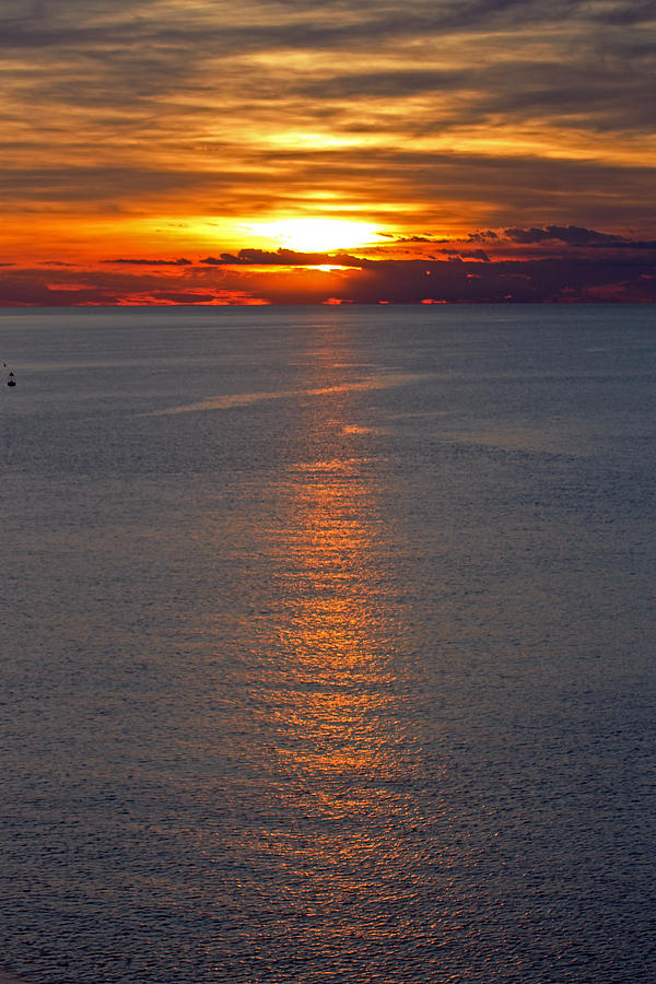 Adriatic Sunset Photograph by Tony Murtagh