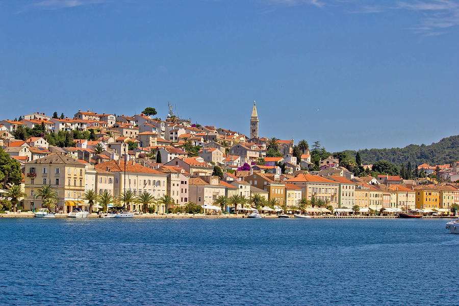 Adriatic Town of Mali Losinj view from sea Photograph by Brch Photography
