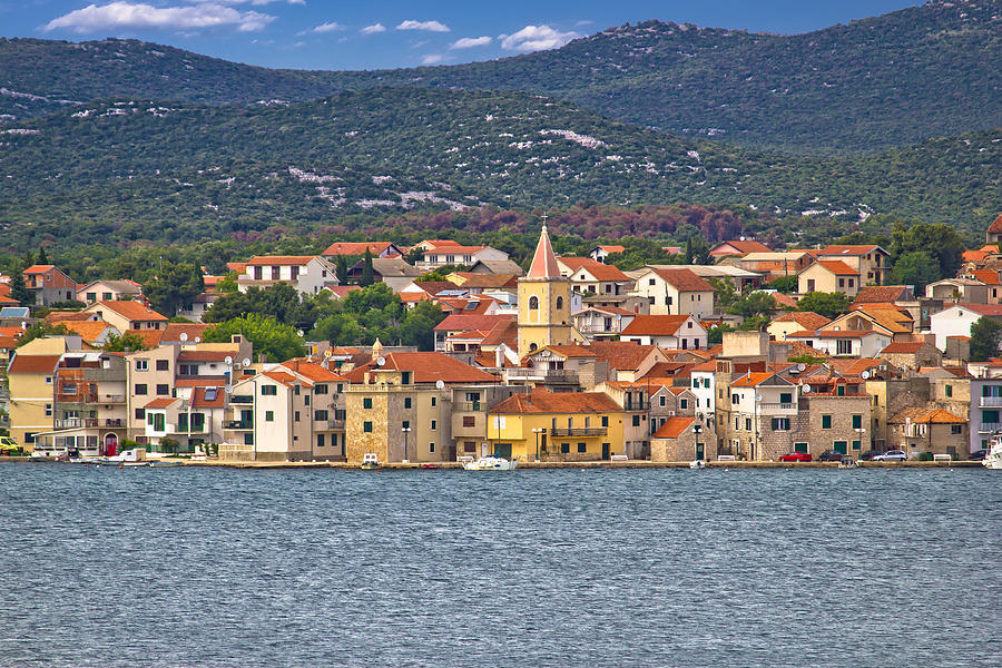 Adriatic town of Pirovac waterfront Photograph by Brch Photography