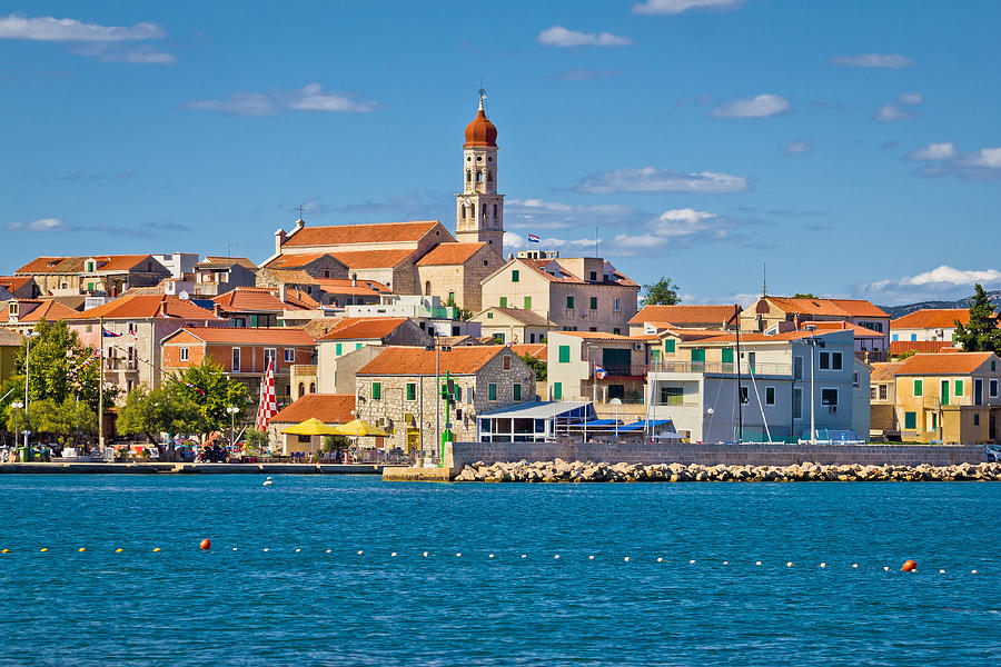 Adriatic village of Betina skyline Photograph by Brch Photography