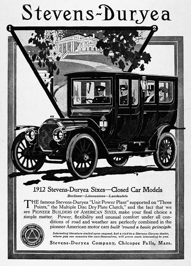 Ads Automobile, 1912 Painting By Granger - Fine Art America