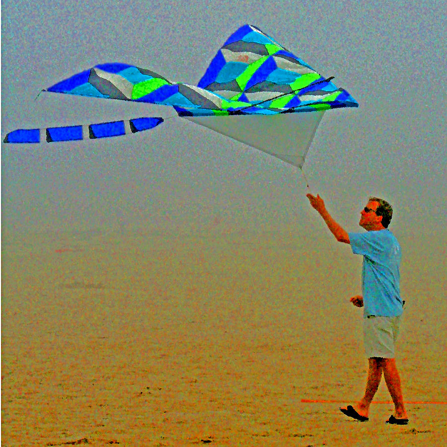 Adults Like Kites Too Photograph by Joseph Coulombe