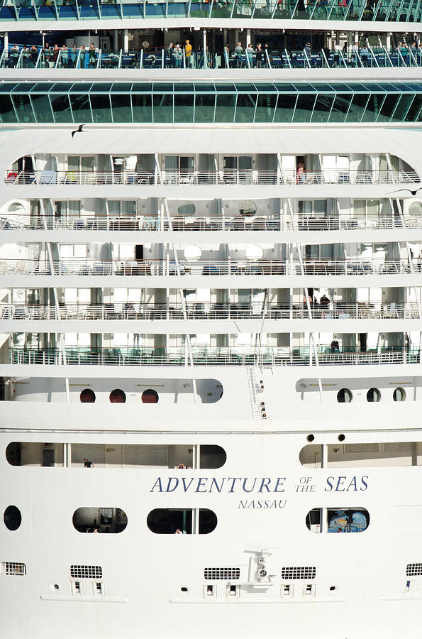 Adventure of the Seas Photograph by Darin Volpe
