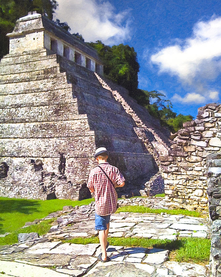 Adventures At The Ruins of Palenque Photograph by Mark Tisdale