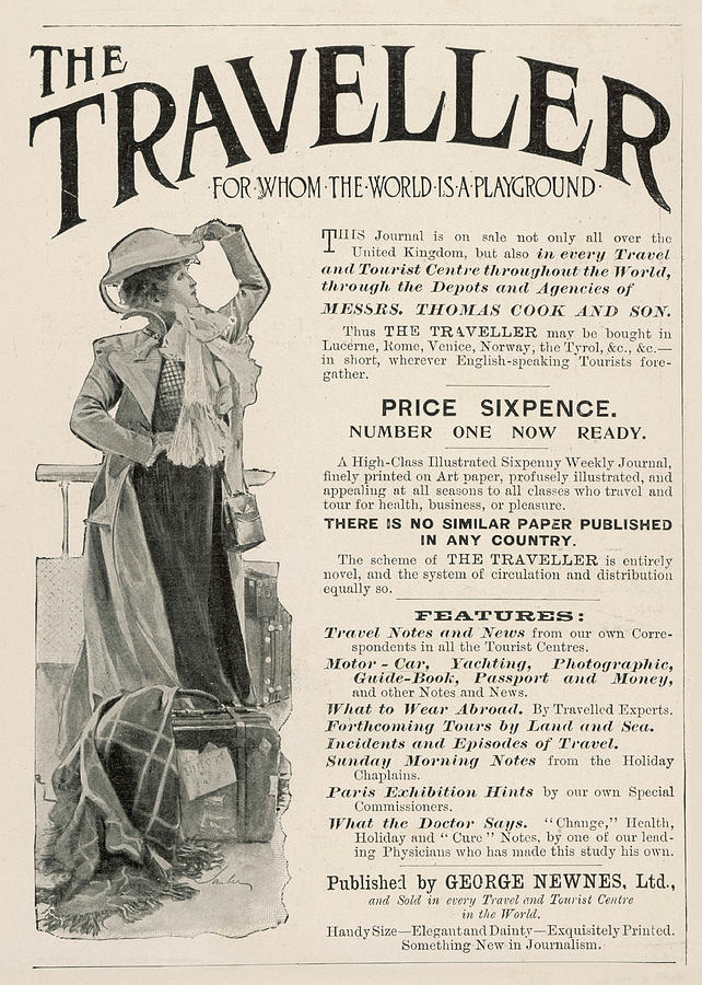 1900 Drawing - Advertisement For "the by  Illustrated London News Ltd/Mar