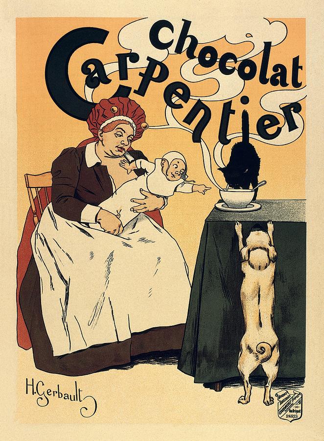 Advertisement Of The Chocolate Brand Photograph by Everett