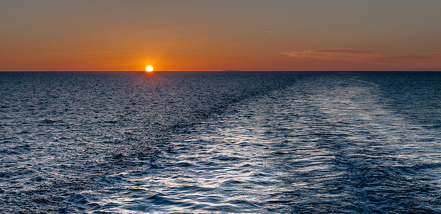 Aegean Sea early in the morning Photograph by Sergey Simanovsky