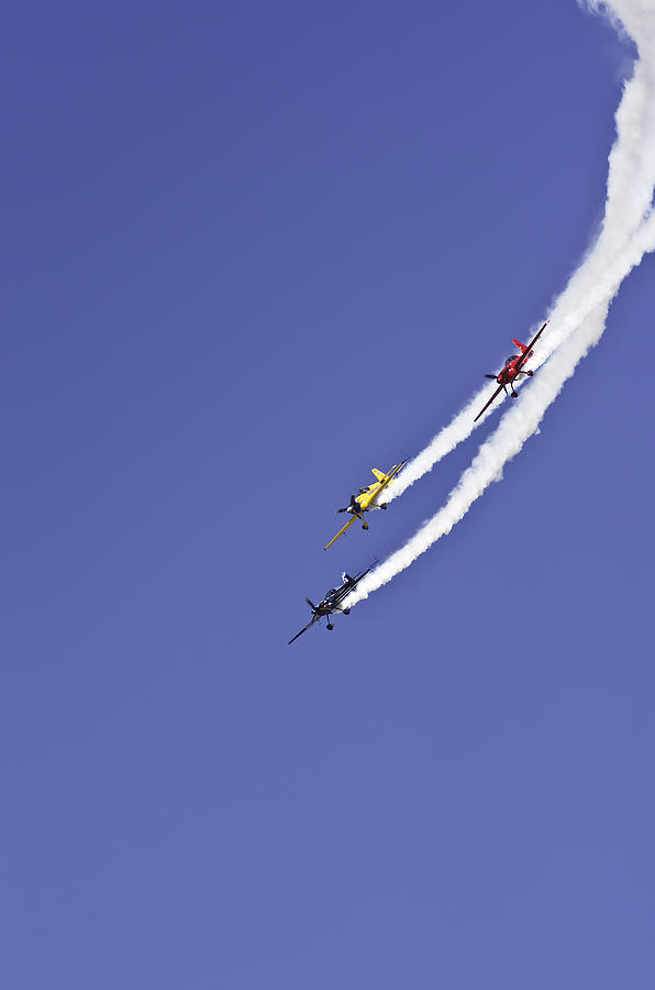 Aerial Acrobatics Photograph by Paul Riedinger