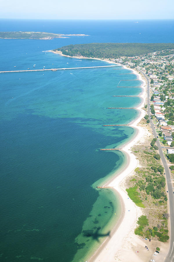 Aerial Image Of The Coast And Beaches Photograph by Matteo Colombo