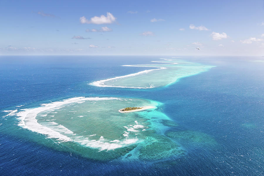 Aerial Of Namotu Island And Malolo Photograph by Matteo Colombo