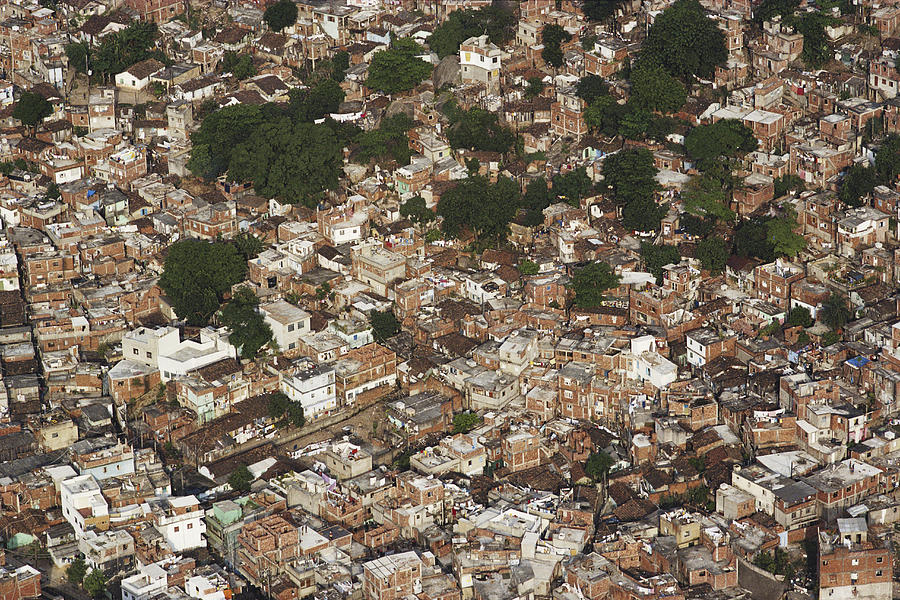 Aerial Of Rio De Janeiro, Brazil Photograph by Bonnie Sue Rauch
