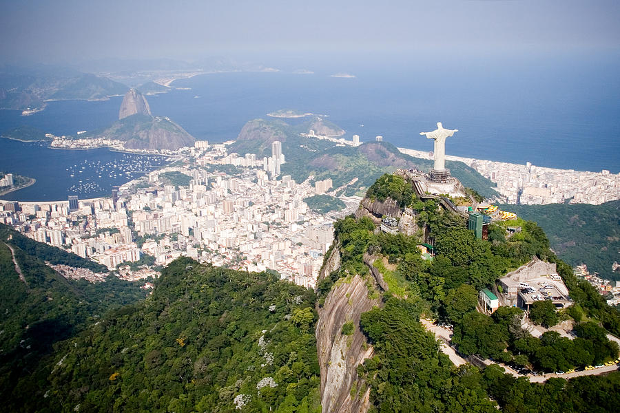 Aerial of Rio de Janeiro Photograph by Zxvisual