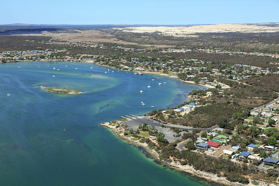 Aerial Photo Of Coffin Bay. South Photograph by John White Photos